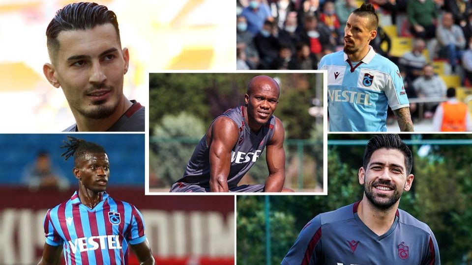 Trabzonspor’un vazgeçilmez beşlisi
