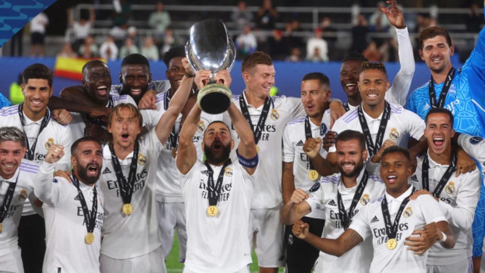 Real Madrid UEFA Süper Kupa’nın sahibi oldu